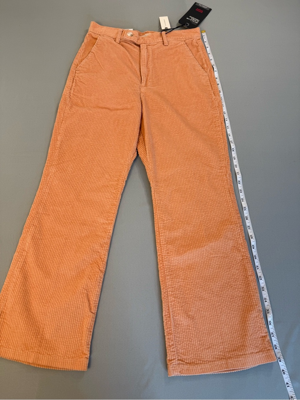Anthropologie Levi’s Corduroy Pants Size 29 Math Club Cropped New with Tags pink - Picture 9 of 16